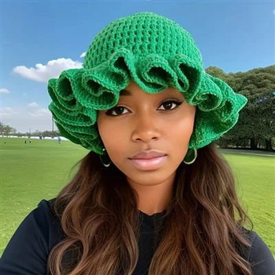 Crochet বাকেট টুপি