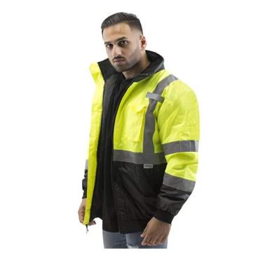 উচ্চ দৃশ্যমানতা জলরোধী বম্বার জ্যাকেট