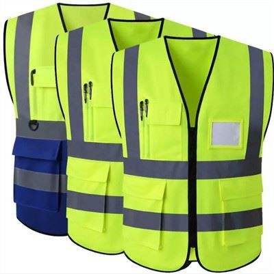 হাই ভিস ওয়ার্ক সেফটি রিফ্লেক্টিভ পোশাক